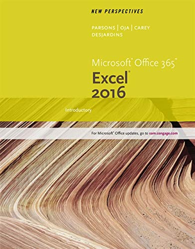 Book Cover New Perspectives Microsoft Office 365 & Excel 2016: Introductory