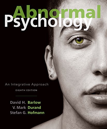 Book Cover Abnormal Psychology: An Integrative Approach