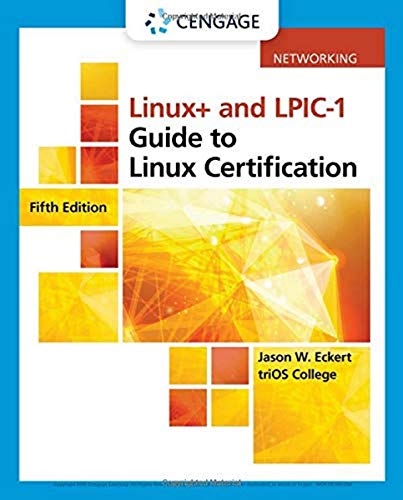 Book Cover Linux+ and LPIC-1 Guide to Linux Certification (MindTap Course List)