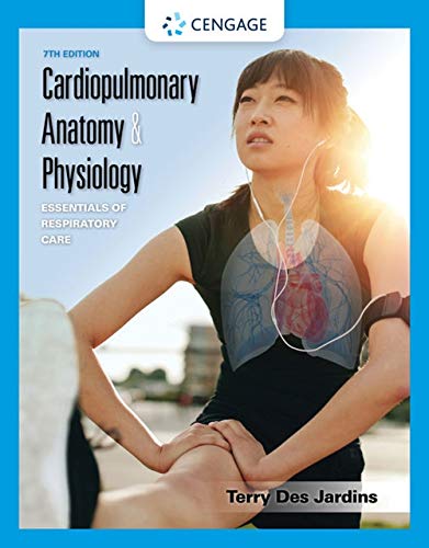 Book Cover Cardiopulmonary Anatomy & Physiology: Essentials of Respiratory Care
