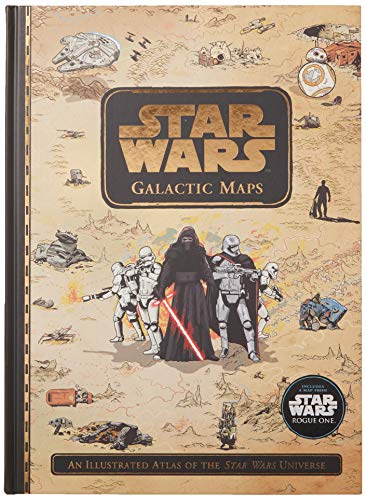 Book Cover Star Wars Galactic Maps: An Illustrated Atlas of the Star Wars Universe