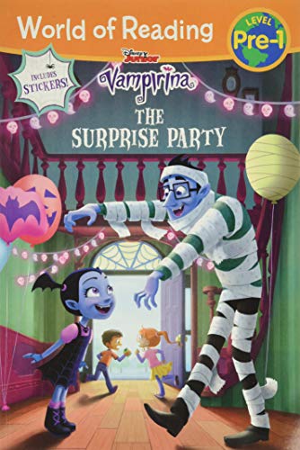 Book Cover World of Reading: Vampirina The Surprise Party (Pre-Level 1 Reader): with stickers