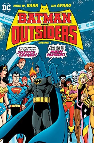 Book Cover Batman & the Outsiders Vol. 1 (Batman and the Outsiders)