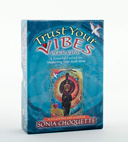 Book Cover Trust Your Vibes Oracle Cards: A Psychic Tool Kit for Awakening Your Sixth Sense