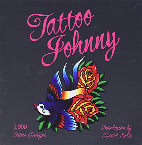 Book Cover Tattoo Johnny: 3,000 Tattoo Designs