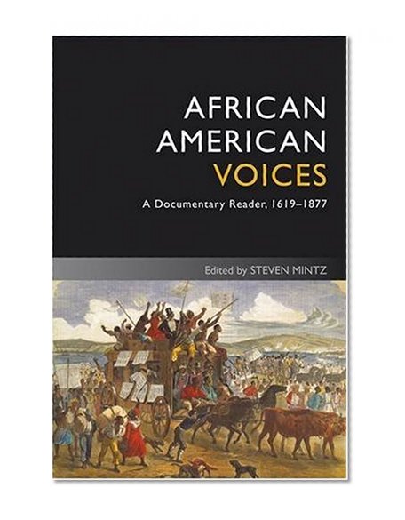 Book Cover African American Voices: A Documentary Reader, 1619-1877