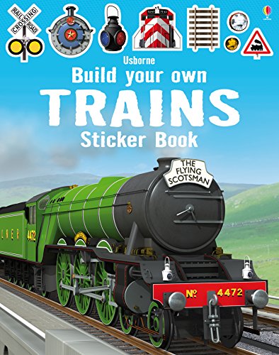 Book Cover Build Your Own Trains Sticker Book (Build Your Own Sticker Books): 1