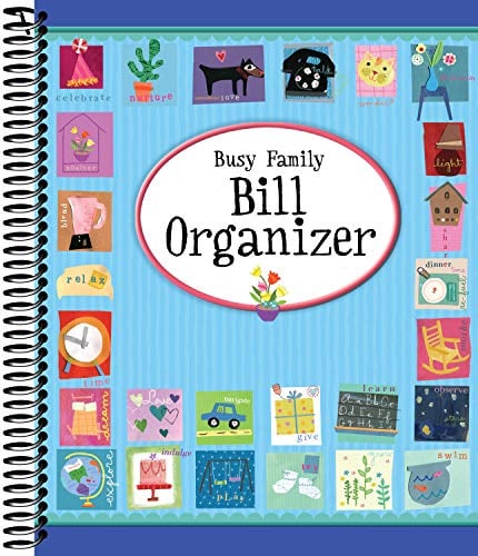 Book Cover Busy Family Bill Organizer