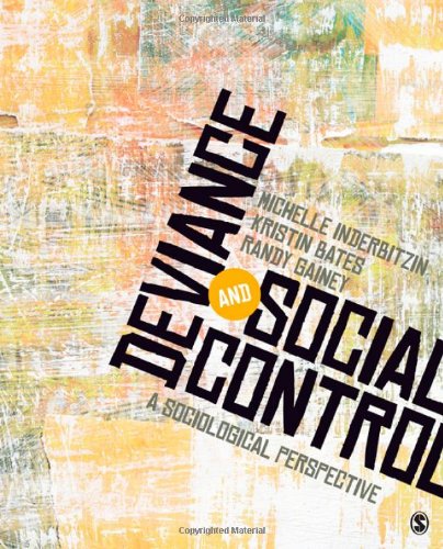 Book Cover Deviance and Social Control: A Sociological Perspective