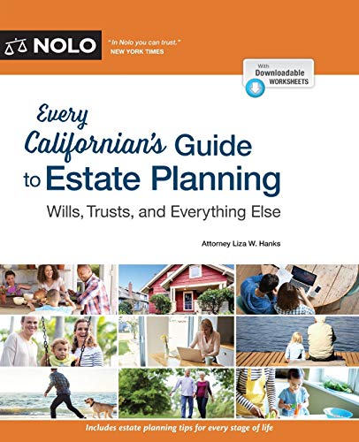 Book Cover Every Californian's Guide To Estate Planning: Wills, Trust & Everything Else