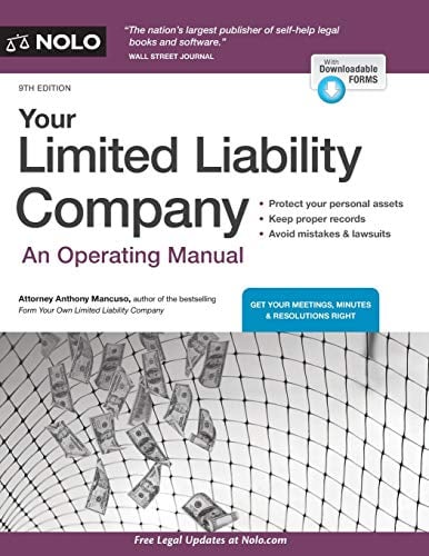 Book Cover Your Limited Liability Company: An Operating Manual