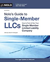 Book Cover Noloâ€™s Guide to Single-Member LLCs: How to Form & Run Your Single-Member Limited Liability Company