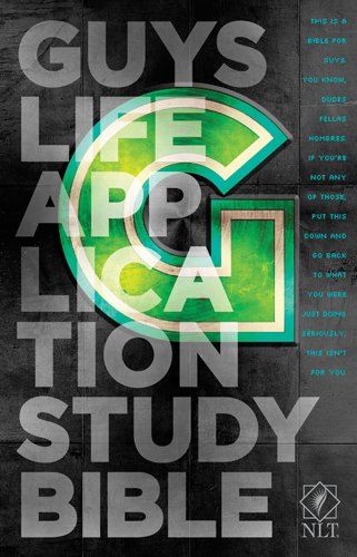 Book Cover NLT Guys Life Application Study Bible (Softcover)