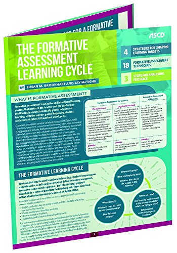Book Cover The Formative Assessment Learning Cycle (Quick Reference Guide)
