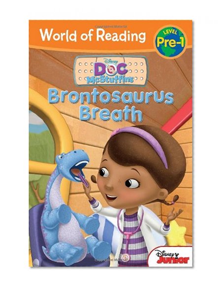 Book Cover World of Reading: Doc McStuffins Brontosaurus Breath: Pre-Level 1