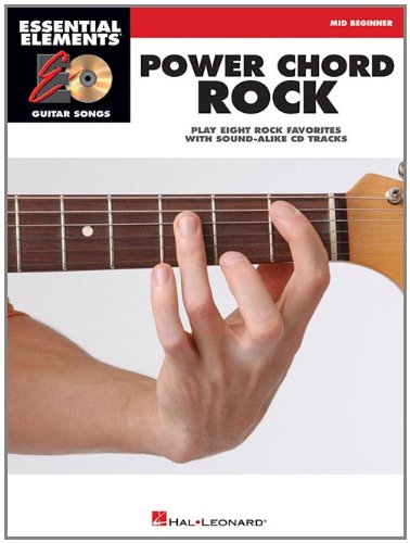 Book Cover POWER CHORD ROCK - ESSENTIAL ELEMENTS GUITAR SONGS BK/CD  MID BEGINNER