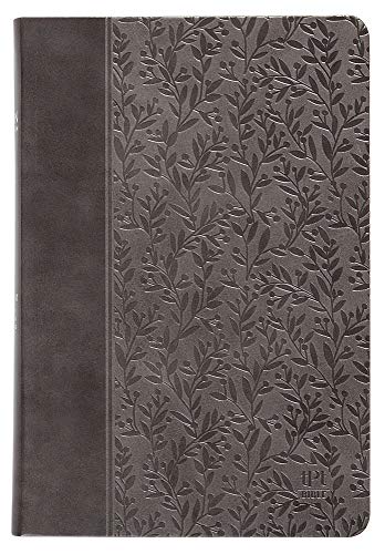 Book Cover The Passion Translation New Testament, Gray (2nd Edition, Faux Leather) â€“ In-Depth Bible with Psalms, Proverbs, and Song of Songs, Makes a Great Gift for Confirmation, Holidays, and More