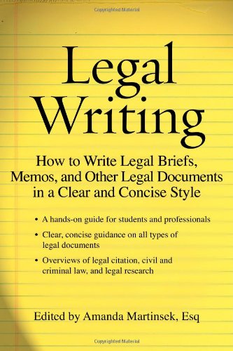 Legal Briefs by N.M. Silber