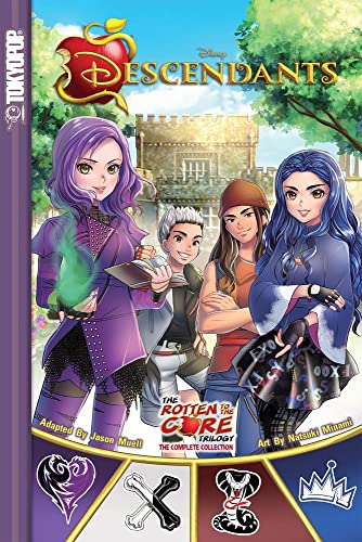 Book Cover Disney Manga: Descendants - The Rotten to the Core Trilogy The Complete Collection