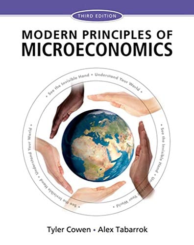 Book Cover Modern Principles of Microeconomics