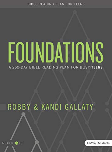 Book Cover Foundations - Teen Devotional: A 260-Day Bible Reading Plan for Busy Teens