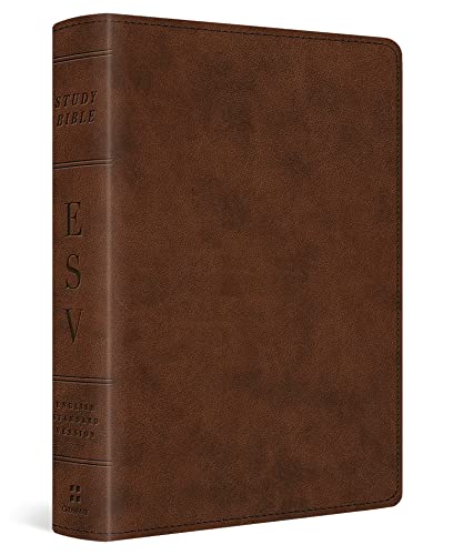 Book Cover ESV Study Bible, Personal Size (TruTone, Brown)