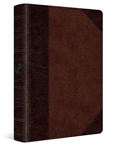 Book Cover ESV Personal Reference Bible (TruTone, Brown/Walnut, Portfolio Design)