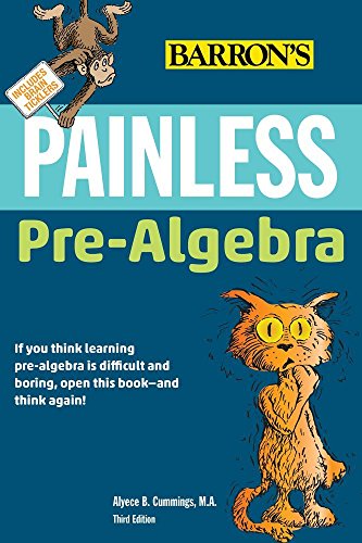 Book Cover Painless Prealgebra (Barron's Painless)
