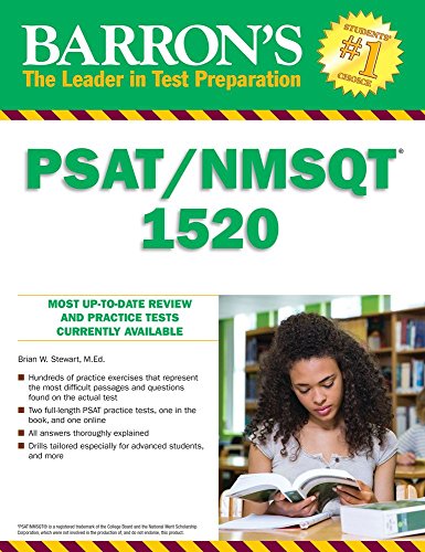 Book Cover Barron's PSAT/NMSQT 1520: Aiming for National Merit
