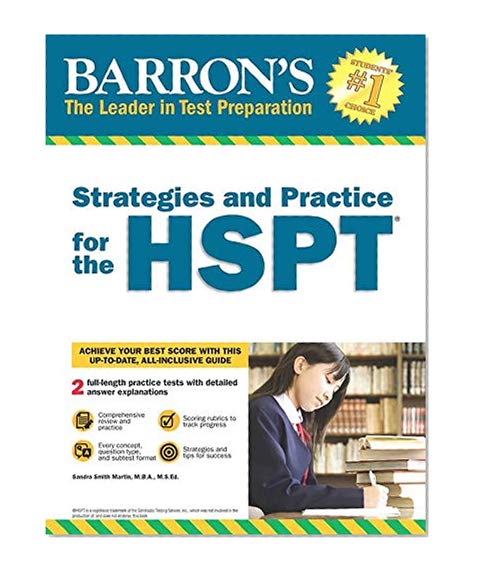 Book Cover Barron's Strategies and Practice for the HSPT
