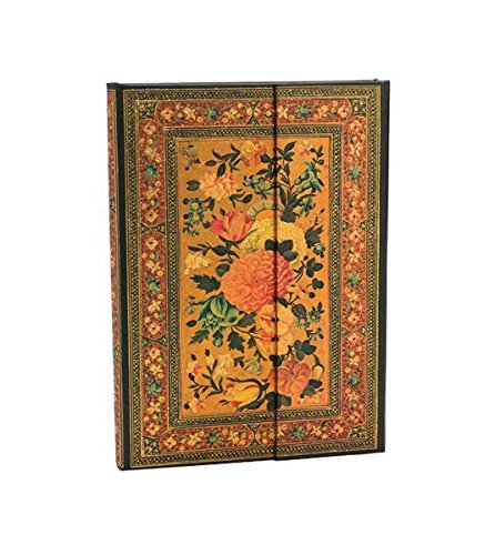 Book Cover Paperblanks Rose Garden Collection Glowing Rose Mini Notebook with Lined Pages