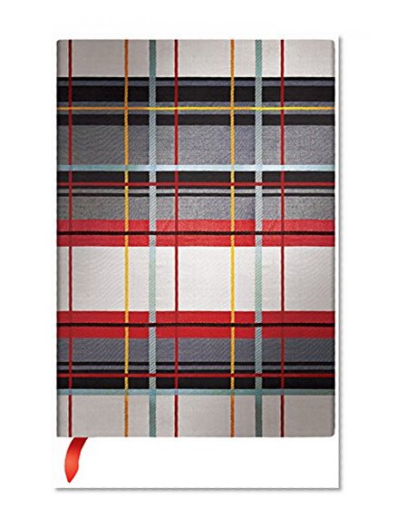 Book Cover Kensington Midi Lined Notebook (Mad for Plaid)