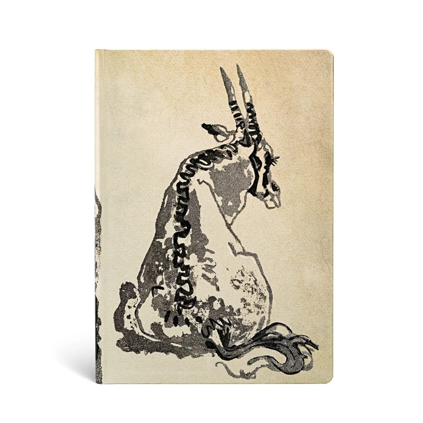 Book Cover Solitary Oryx Midi Lined Notebook