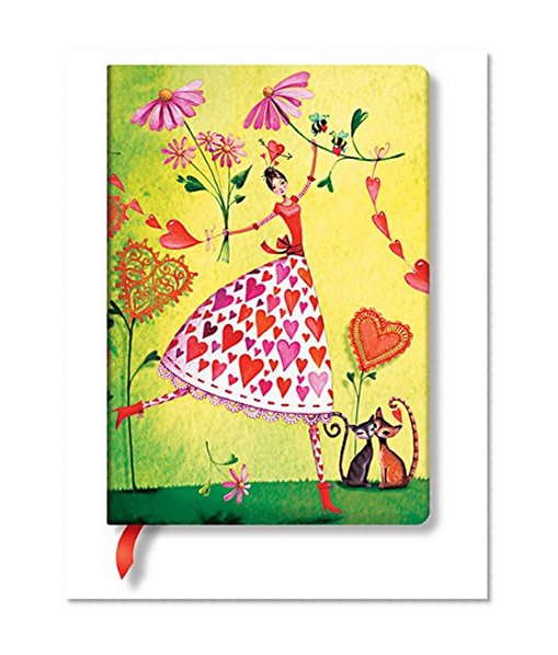Book Cover Valentina Midi Lined Journal (Mila Marquis Collection)