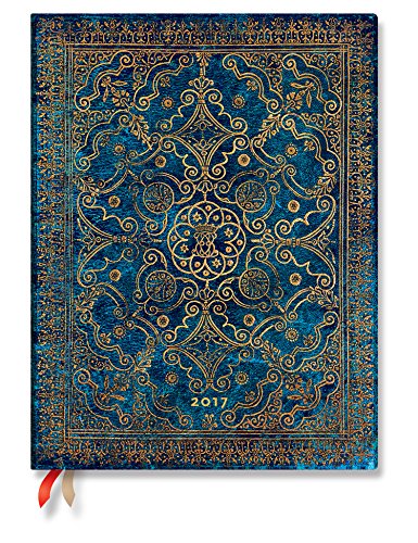 Book Cover Azure Ultra - Paperblanks 2017 Weekly Planner (7 x 9 Vertical)
