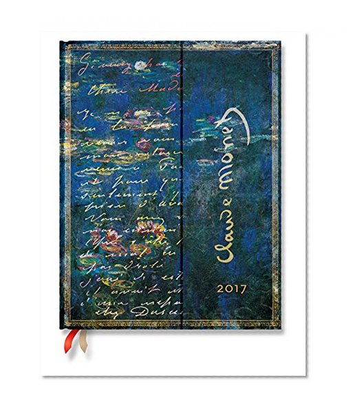 Book Cover Monet (Water Lilies) Letter to Morisot Ultra - Paperblanks 2017 Weekly Planner (7 x 9 Vertical)