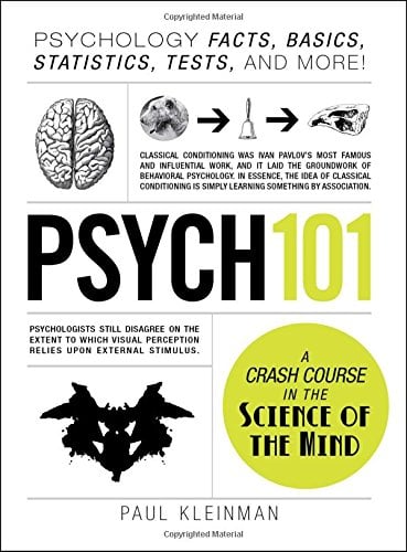 Book Cover Psych 101: Psychology Facts, Basics, Statistics, Tests, and More! (Adams 101)