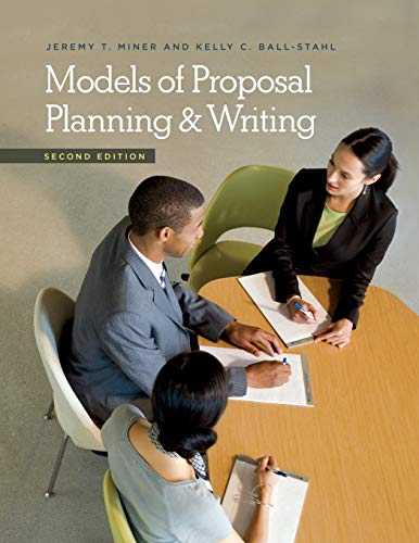 Book Cover Models of Proposal Planning & Writing