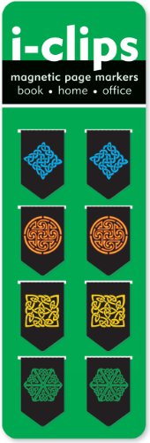 Book Cover Celtic i-Clips Magnetic Bookmarks