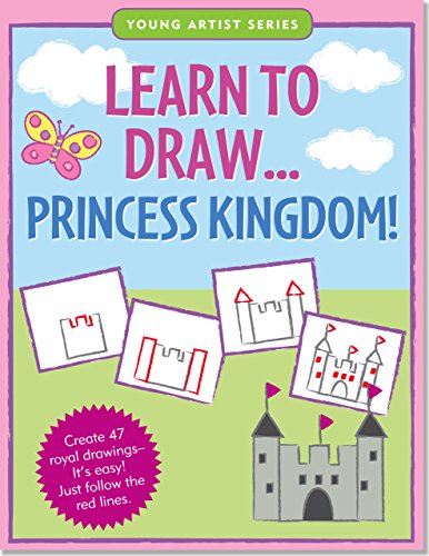 Book Cover Learn To Draw Princess Kingdom! (Easy Step-by-Step Drawing Guide) (Young Artist)