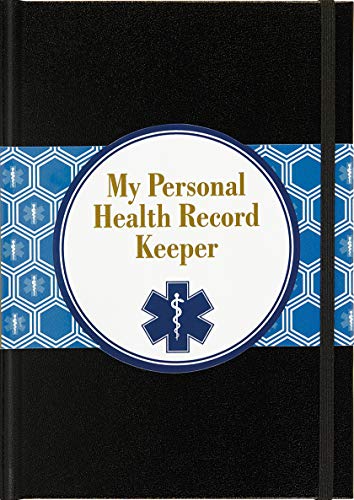 Book Cover Personal Health Record Keeper and Logbook