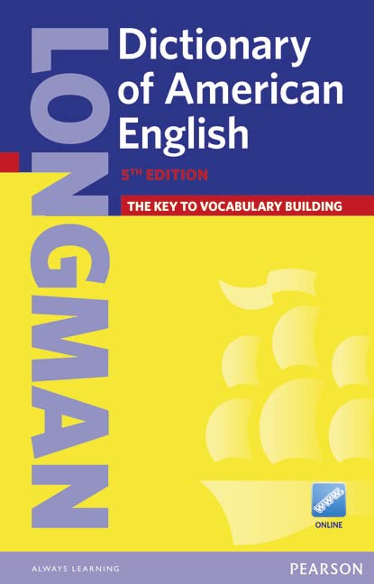 Book Cover Longman Dictionary of American English (paperback with PIN) (5th Edition) (Longman Dictionary of Amer English)