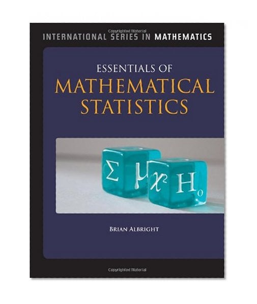 Book Cover Essentials Of Mathematical Statistics (International Series in Mathematics)