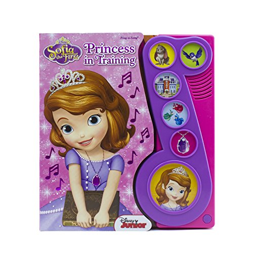 Book Cover Disney Sofia the First - Princess in Training Music Note - Play-a-Song - PI Kids (Sofia the First: Play-a-song)