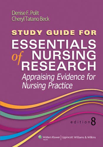 Book Cover Essentials of Nursing Research: Appraising Evidence for Nursing Practice