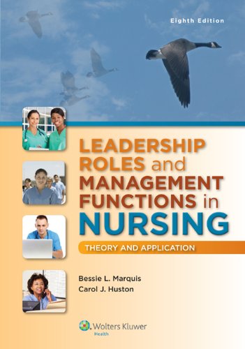 Book Cover Leadership Roles and Management Functions in Nursing: Theory and Application