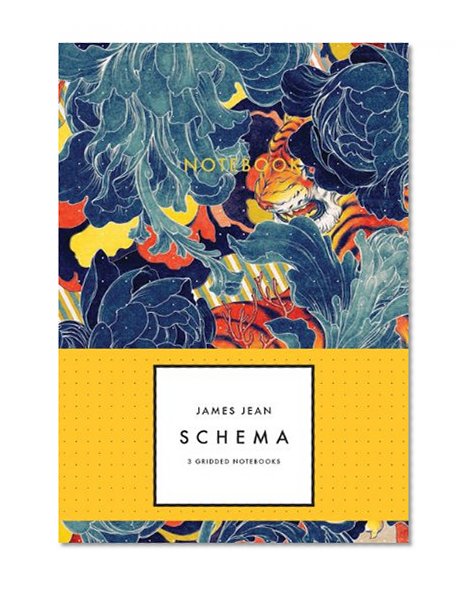 Book Cover James Jean: Schema Notebook Collection: 3 Gridded Notebooks