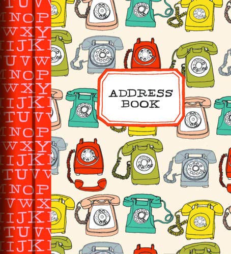Book Cover Analog Address Book