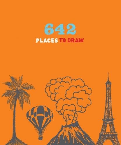 Book Cover 642 Places to Draw