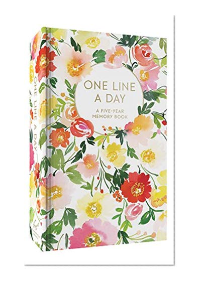 Book Cover Floral One Line a Day: A Five-Year Memory Book